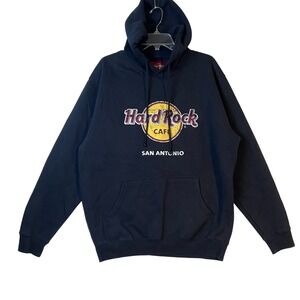 Hard Rock Cafe San Antonio Pullover Hoodie‎ Sweatshirt Mens XL